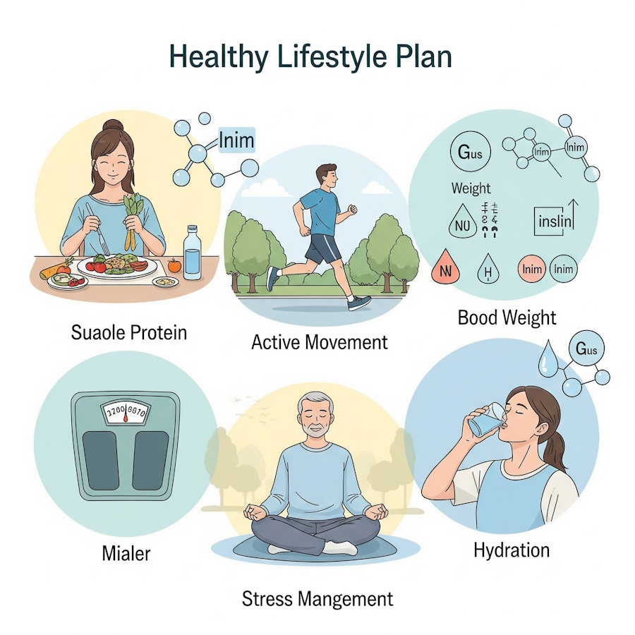 Egészséges életmód cukorbetegeknek